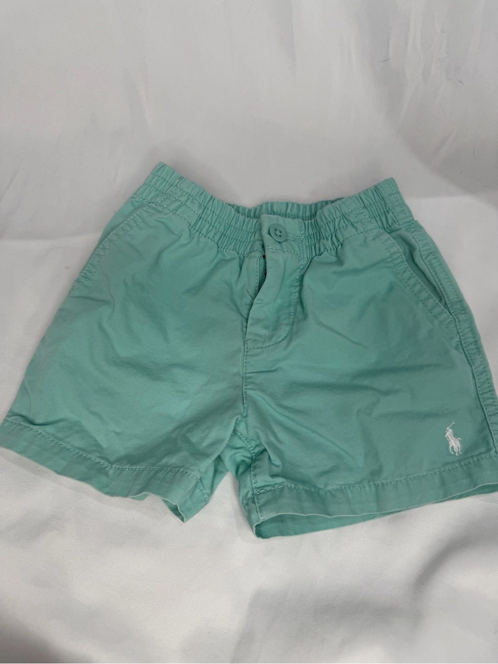 Ralph Lauren Toddler Light Teal Shorts